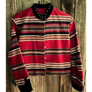 Cropped retro jacket- 1980’s - perfect condition- vintage